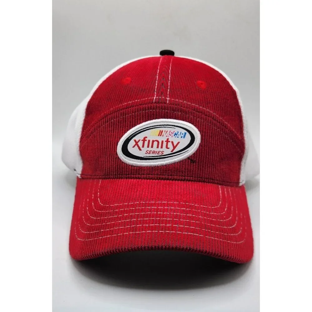 NASCAR xfinity Racing Series Hat Breathable Corduroy ComcastNBC Baseball Cap NEW